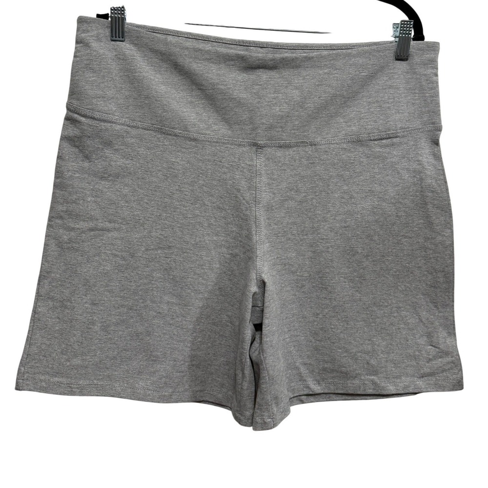 The Sweatshirt Project Heather Gray Biker Shorts Plus Size 3X Casual NWT